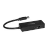 StarTech.com hub USB 3.0 de 4 puertos (SuperSpeed 5 Gbit/s) con carga rápida – hub USB 3.1 Gen 1 Type-A portátil para portátil/sobremesa – alimentación por bus USB o autoalimentado para alto rendimiento – mini/compacto