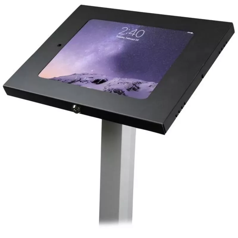StarTech.com STNDTBLT1FS soporte de suelo con cierre para tablet, para iPad, iPad Air, iPad Pro de 9,7 pulgadas (24,6 cm), carcasa metálica, aluminio/acero/plástico