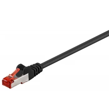 Cable de red Microconnect STP625S negro 25 m Cat6 F/UTP (FTP)