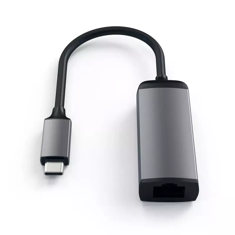 Adaptador de interfaz Satechi ST-TCENM – gris, 23,1 × 62,9 × 13,9 mm, 1 ud., compatible con Windows/Chrome OS/macOS