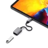 Cable USB Satechi ST-UCATCM USB-C a USB-A, USB 3.2 Gen 1 (5 Gbit/s), gris