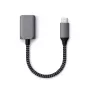 Cable USB Satechi ST-UCATCM USB-C a USB-A, USB 3.2 Gen 1 (5 Gbit/s), gris