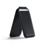 Funda para tarjetas Satechi ST-VLWK negra — piel vegana, 66×105×9,5 mm