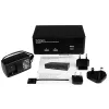 Conmutador KVM USB StarTech.com de 2 puertos Dual DisplayPort con audio y hub USB 2.0
