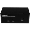 Conmutador KVM DisplayPort StarTech.com de 2 puertos para doble monitor – 4K 60Hz
