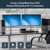 Conmutador KVM DisplayPort StarTech.com de 2 puertos para doble monitor – 4K 60Hz