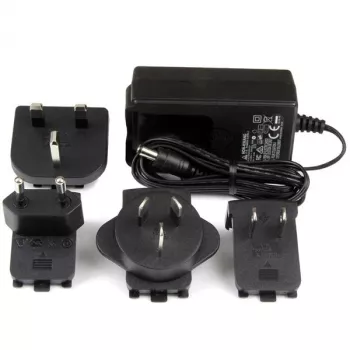 Fuente de alimentación de corriente continua StarTech.com - 9V, 2A, universal, interior, 100-240 V, 9 V, 0,8 A, 2 A