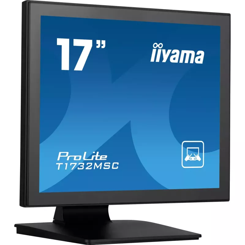 Monitor de ordenador iiyama ProLite T1732MSC-B1SAG 43,2 cm (17 pulgadas) 1280 x 1024 píxeles Full HD LED táctil sobremesa negro