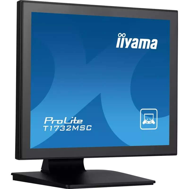Monitor de ordenador iiyama ProLite T1732MSC-B1SAG 43,2 cm (17 pulgadas) 1280 x 1024 píxeles Full HD LED táctil sobremesa negro