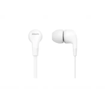 Auriculares/headset Philips TAE1105WT/00 con cable in-ear música blancos