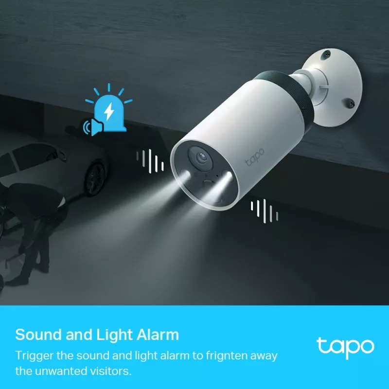 Sistema de cámara de vigilancia inalámbrica inteligente TP-Link Tapo, sistema de 1 cámara