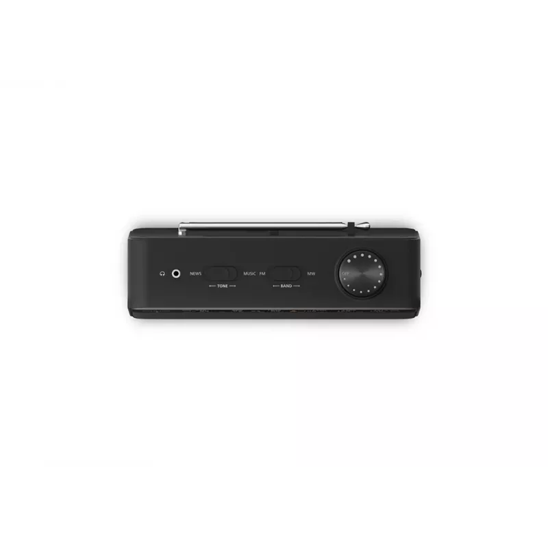 Radio portátil Philips TAR2509/10 analógica AM FM negra