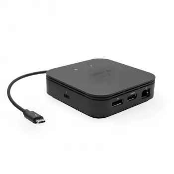 Dock de viaje i-tec Thunderbolt 3 doble pantalla 4K + Power Delivery 60W