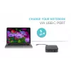 Dock de viaje i-tec Thunderbolt 3 doble pantalla 4K + Power Delivery 60W