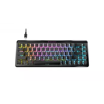 Turtle Beach Vulcan II Mini Air Teclado Gaming RF Wireless + Bluetooth QWERTZ Alemán Negro