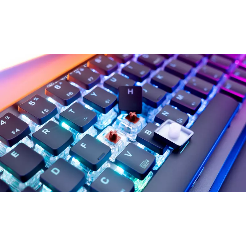 Turtle Beach Vulcan II Mini Air Teclado Gaming RF Wireless + Bluetooth QWERTZ Alemán Negro