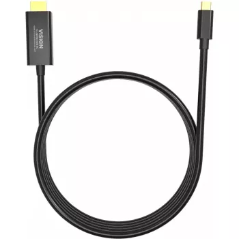 Cable DisplayPort Vision TC 2MUSBCDP8K/BL 2 m USB Type-C Negro