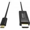 Cable DisplayPort Vision TC 2MUSBCDP8K/BL 2 m USB Type-C Negro