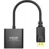 Adaptador de cable de vídeo DisplayPort VGA Vision TC-DPVGA/BL