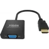 Adaptador de cable de vídeo Vision TC-HDMIVGA/BL