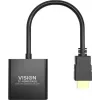Adaptador de cable de vídeo Vision TC-HDMIVGA/BL