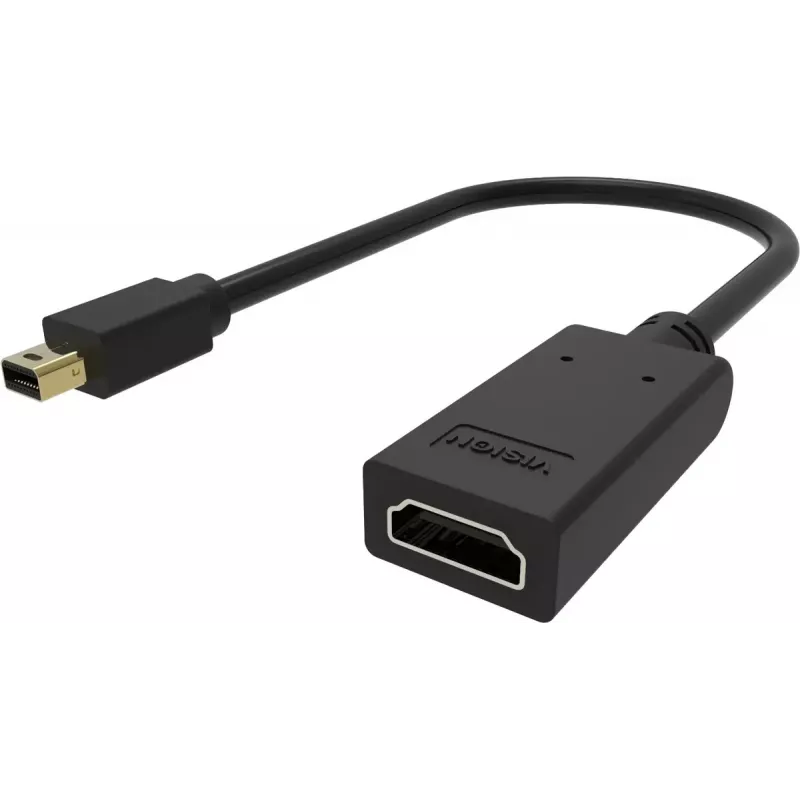 Cable adaptador de vídeo Mini DisplayPort HDMI Type-A VISION TC-MDPHDMI/BL