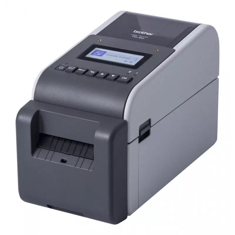 Brother TD-2350D203 Impresora de etiquetas Térmica directa 203 x 203 DPI 152 mm/s Ethernet LAN Wi-Fi Bluetooth con cable e inalámbrica