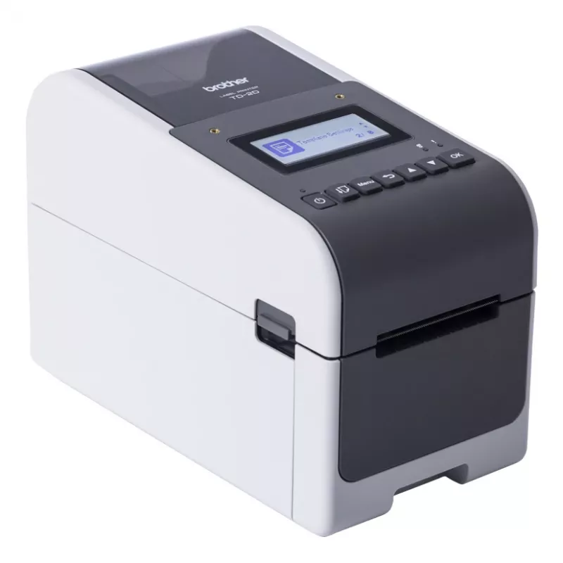 Brother TD-2350D203 Impresora de etiquetas Térmica directa 203 x 203 DPI 152 mm/s Ethernet LAN Wi-Fi Bluetooth con cable e inalámbrica