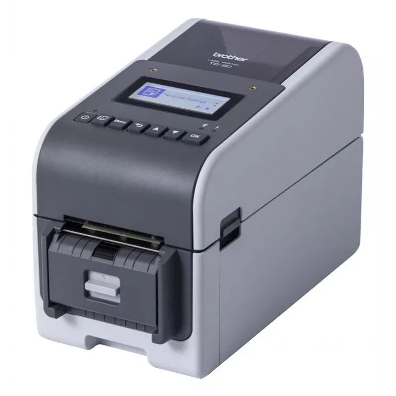 Brother TD-2350D203 Impresora de etiquetas Térmica directa 203 x 203 DPI 152 mm/s Ethernet LAN Wi-Fi Bluetooth con cable e inalámbrica
