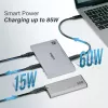 Edimax TD-405BP mini estación de acoplamiento Thunderbolt 4 5 en 1, 85 W