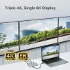Edimax TD-405BP mini estación de acoplamiento Thunderbolt 4 5 en 1, 85 W