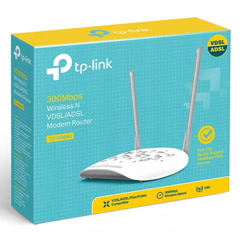 Router de sobremesa TP-Link TD-W9960 Single-Band 2,4 GHz Wi-Fi 4