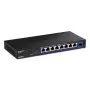 Switch de red no gestionado TRENDnet TEG-S5091 — 8 puertos RJ-45 2.5G, 60 Gbit/s, 12V, montaje en pared