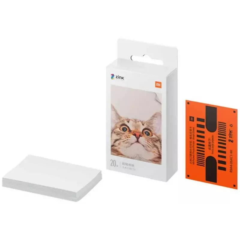 Papel fotográfico Xiaomi Mi Portable Photo Printer TEJ4019GL 20 hojas, 2x3 inch