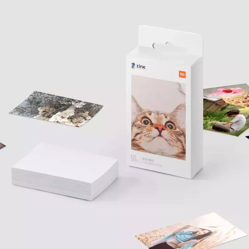 Papel fotográfico Xiaomi Mi Portable Photo Printer TEJ4019GL 20 hojas, 2x3 inch