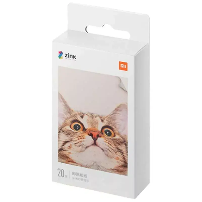 Papel fotográfico Xiaomi Mi Portable Photo Printer TEJ4019GL 20 hojas, 2x3 inch