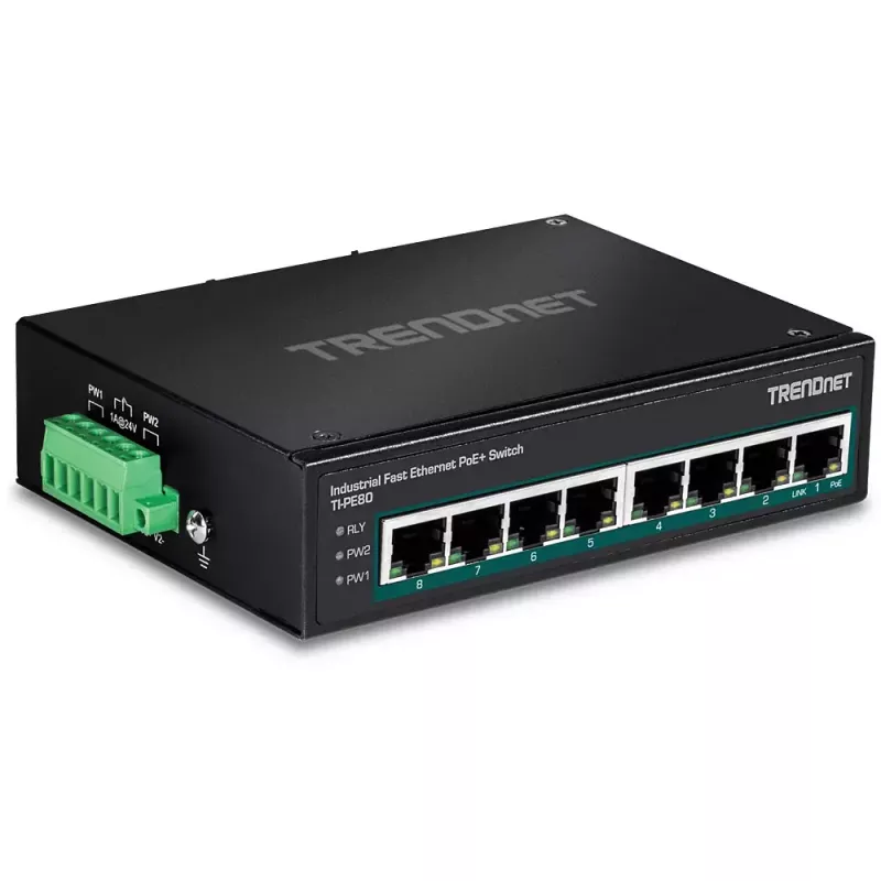 Switch no gestionado Trendnet TI-PE80