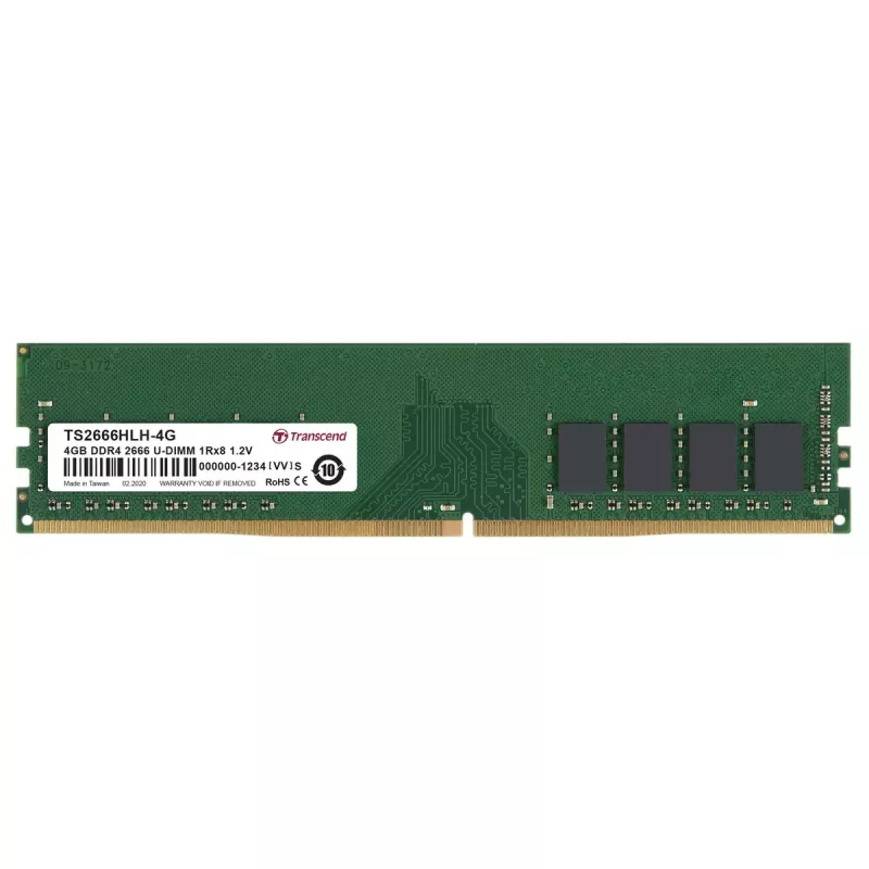 Transcend DDR4 - módulo - 4 GB - DIMM 288-PIN