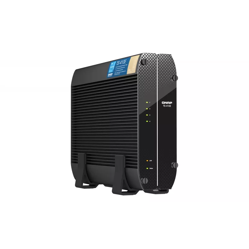 QNAP TS-410E NAS Torre Intel® Celeron® J6412 8 GB 0 TB QNAP QTS Negro