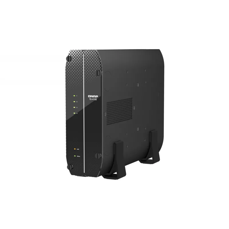 QNAP TS-410E NAS Torre Intel® Celeron® J6412 8 GB 0 TB QNAP QTS Negro