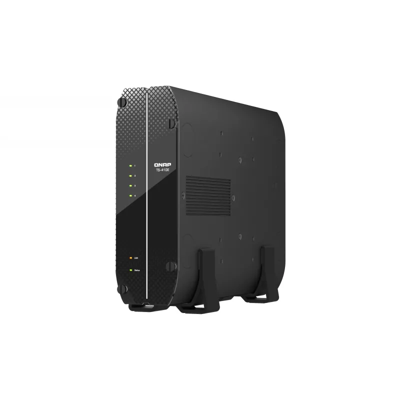 QNAP TS-410E NAS Torre Intel® Celeron® J6412 8 GB 0 TB QNAP QTS Negro