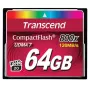 Memoria flash Transcend 64 GB CompactFlash 800x TS64GCF800