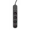 Regleta de enchufes Gembird TSL-PS-S4U-01 Smart 4 salidas AC