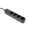 Regleta de enchufes Gembird TSL-PS-S4U-01 Smart 4 salidas AC