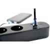 Regleta de enchufes Gembird TSL-PS-S4U-01 Smart 4 salidas AC