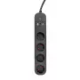 Regleta de enchufes Gembird TSL-PS-S4U-01 Smart 4 salidas AC