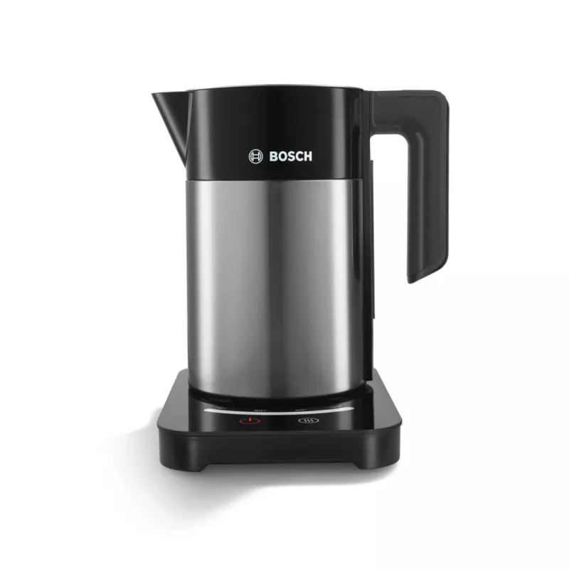 Bosch TWK7203 hervidor de agua 1,7 L 1850 W Negro, Acero inoxidable