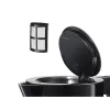 Bosch TWK7203 hervidor de agua 1,7 L 1850 W Negro, Acero inoxidable