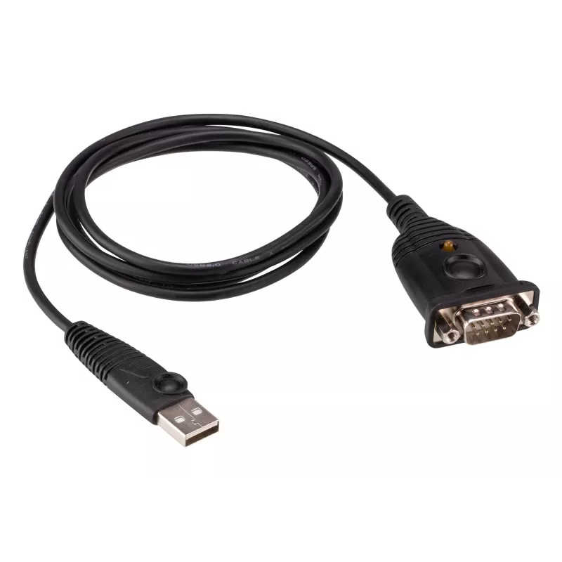 ATEN UC232AF USB Type-A RS-232 negro 1,2 m cable