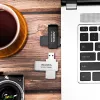 Memoria flash USB ADATA UC310 256 GB USB Type-A 3.2 Gen 1 (3.1 Gen 1) blanca
